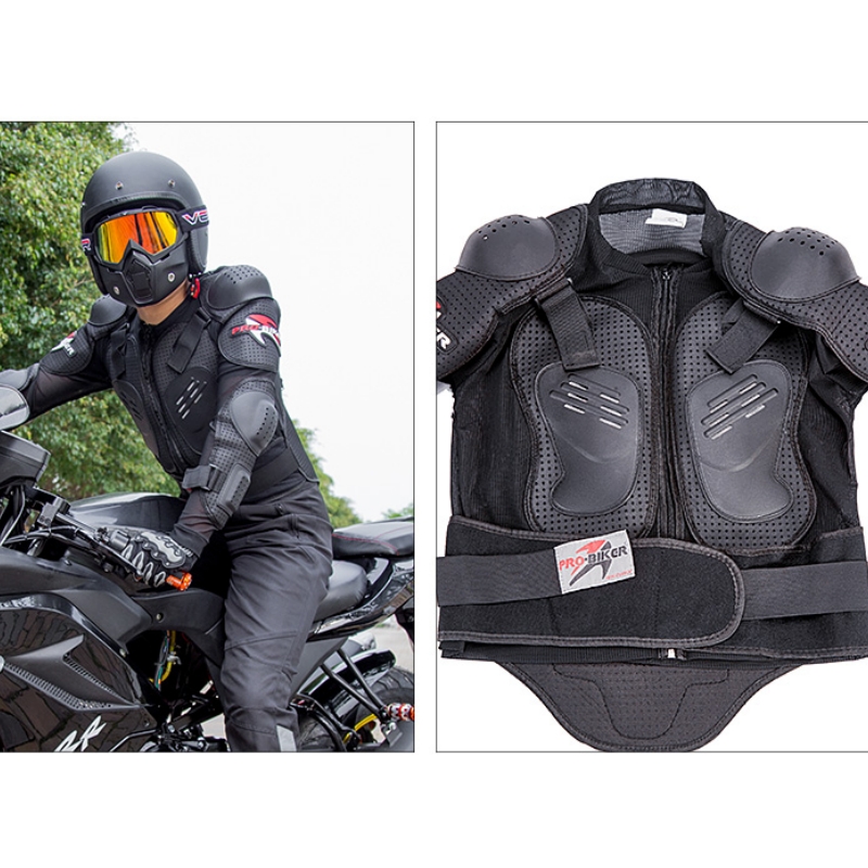 Mountain Biking Body Armour - PRO-BIKER Motorcycle Off Road MTB Armour