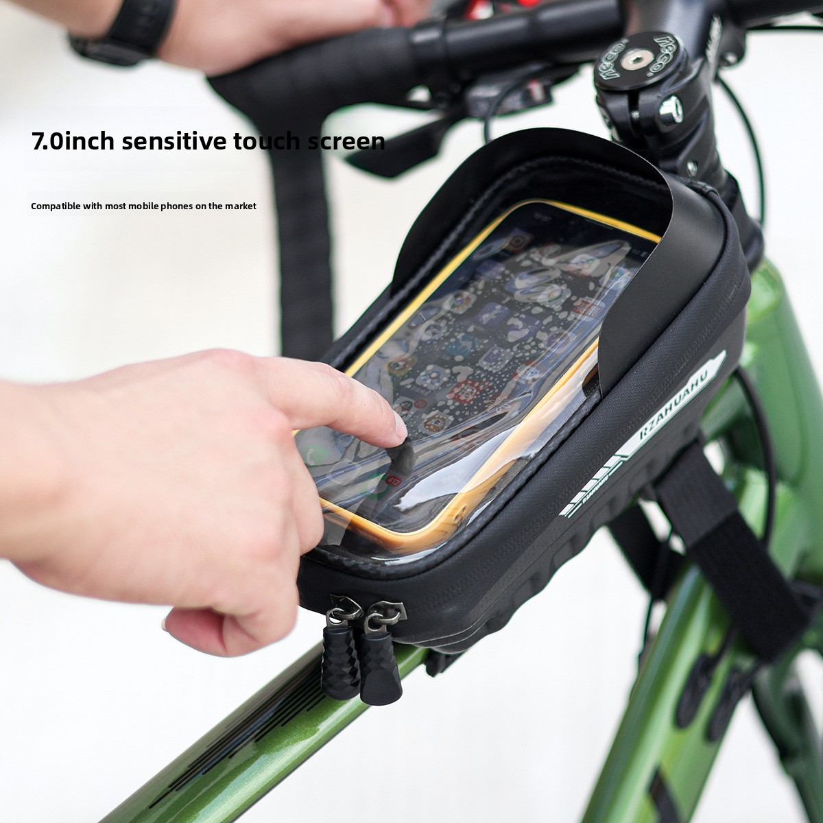 Mountain Biking Hip Pack - Bicycle Handlebar Bag Front Beam Bag