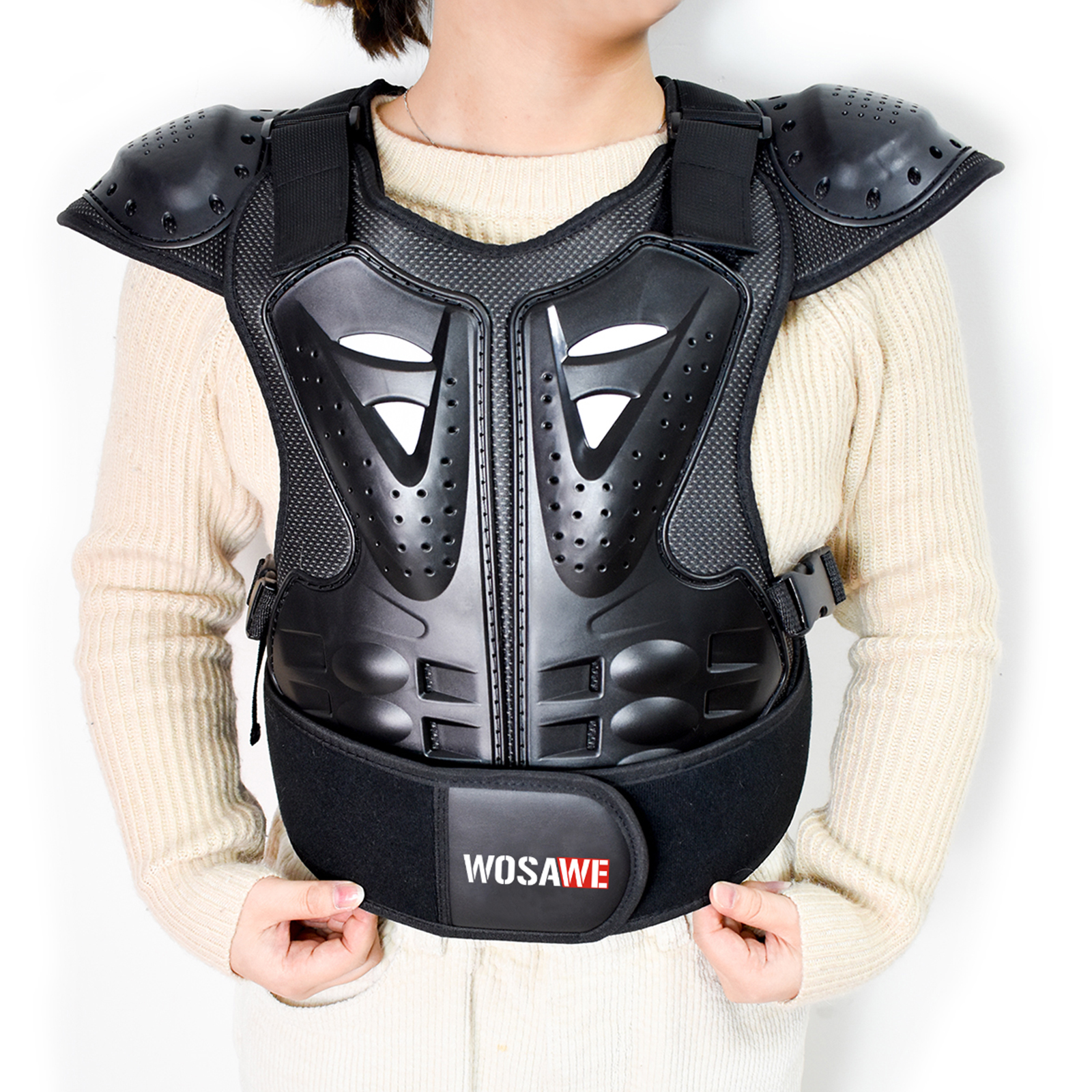 WOSAWE Kids Chest Vest Motocro - Mountain Biking Body Armour recension och pris