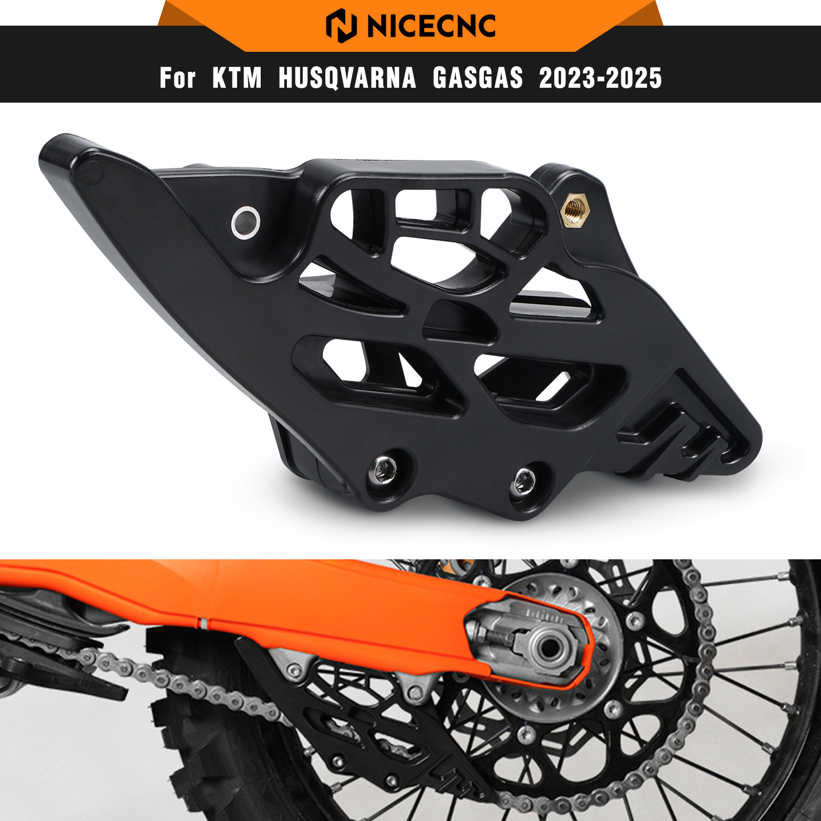 NICECNC For KTM EXC 300 2024 R - Chain Guide Iscg recension och pris