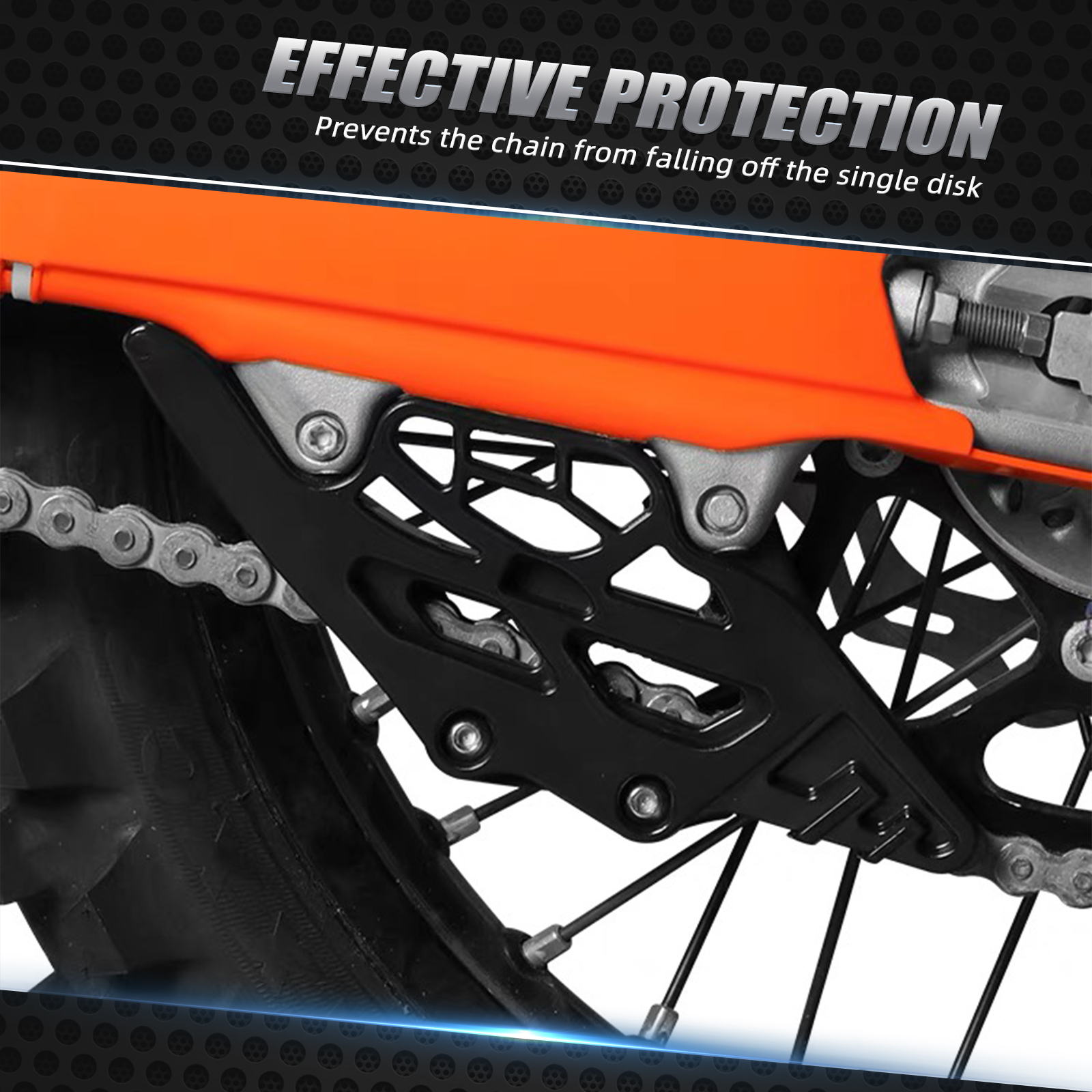 NICECNC For KTM EXC 300 2024 R - Chain Guide Iscg recension och pris