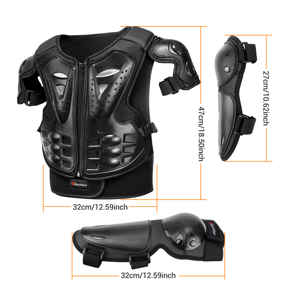 Kid's Motorcycle Armor Chest V - Mountain Biking Body Armour recension och pris
