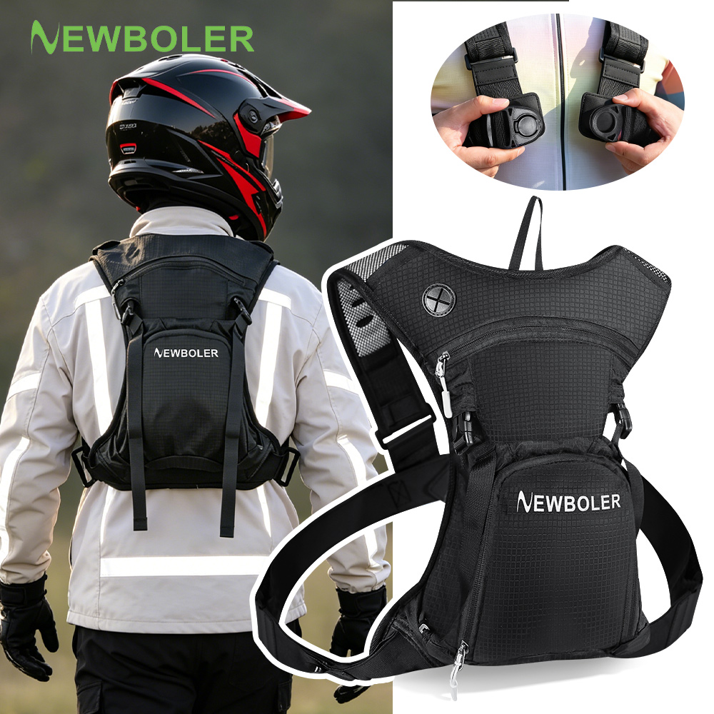 NEWBOLER 8L Motorcycle Cycling - Mountain Biking Backpack recension och pris