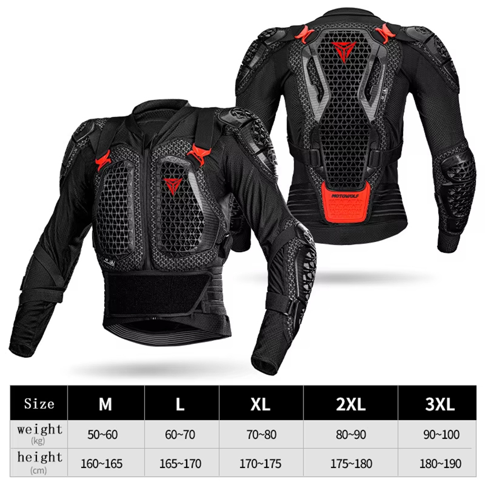 Motocross Armor Off-Road Anti- - Mountain Biking Body Armour recension och pris