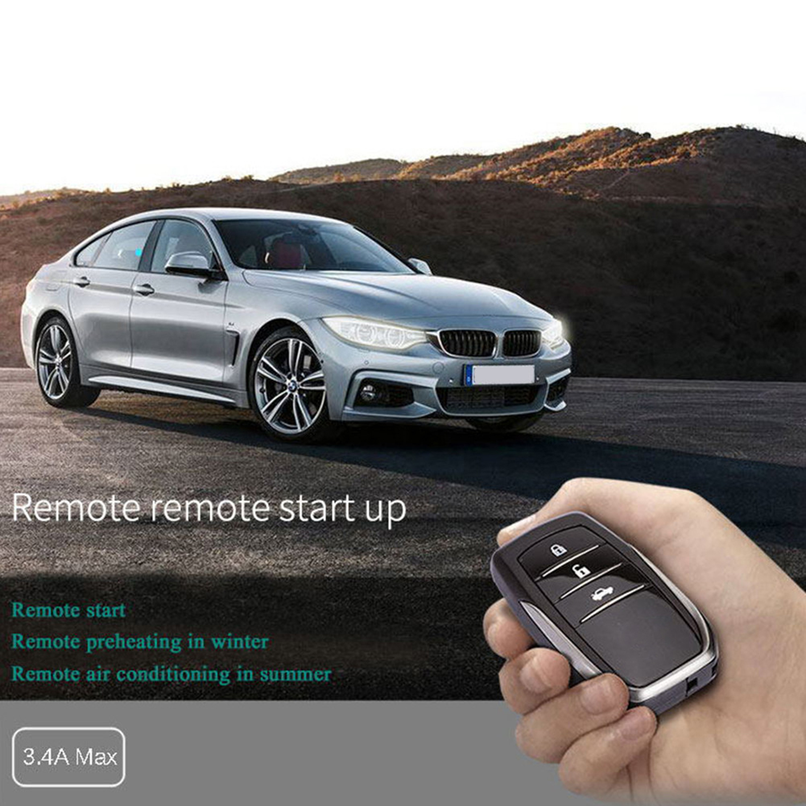 12V Keyless Entry System Car S - Dropper Post Remote recension och pris