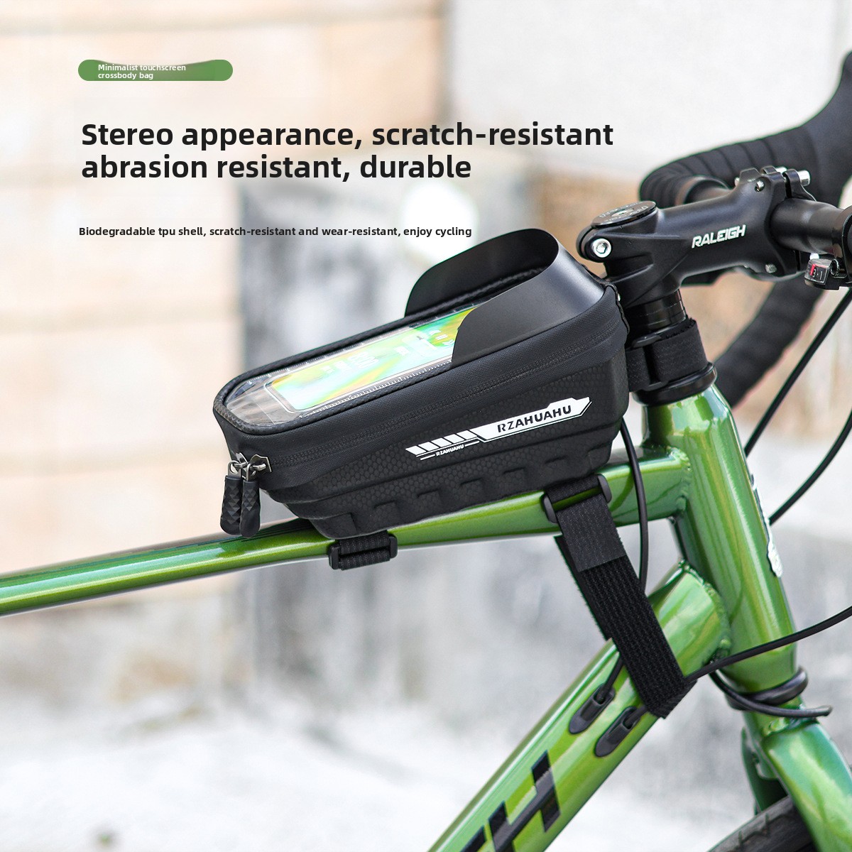 Bicycle Handlebar Bag Front Be - Mountain Biking Hip Pack recension och pris
