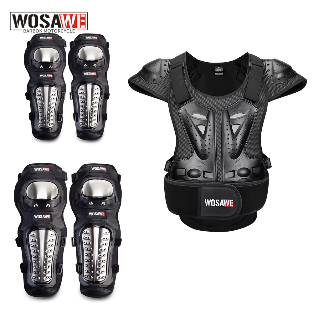 WOSAWE Adult Vest Armor Full B - Mountain Biking Body Armour recension och pris
