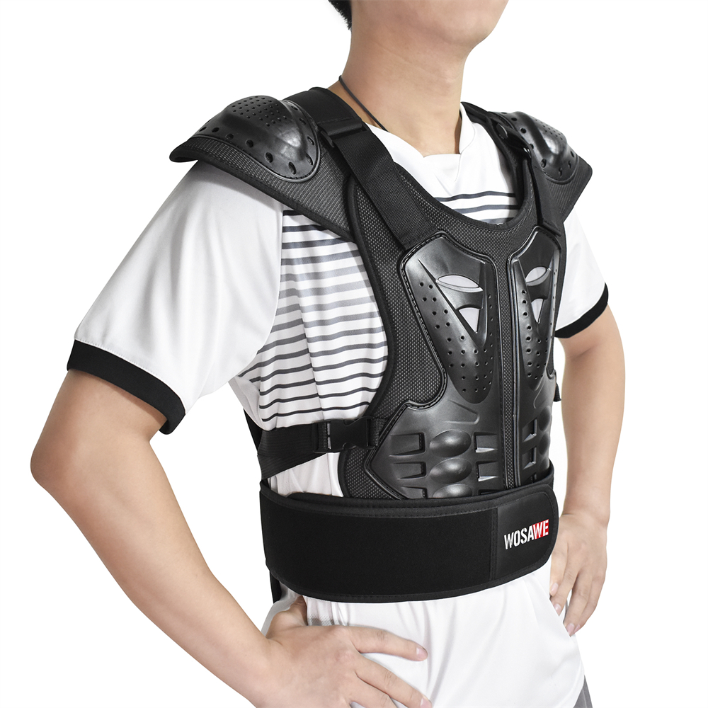 WOSAWE Adult Vest Armor Full B - Mountain Biking Body Armour recension och pris