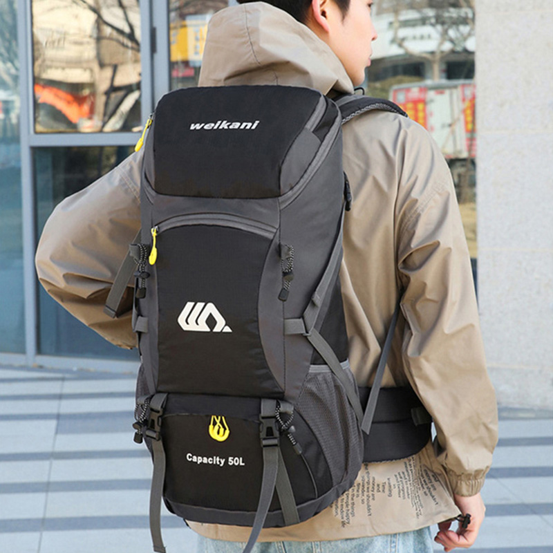 50L Travel Backpack Camping Me - Mountain Biking Backpack recension och pris