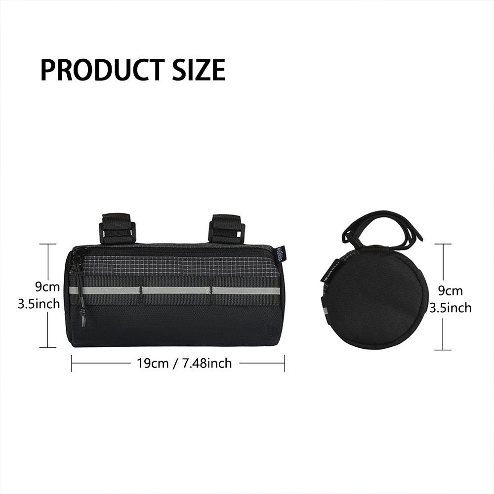 Bike Handlebar Bag - 2L Large  - Mountain Biking Hip Pack recension och pris