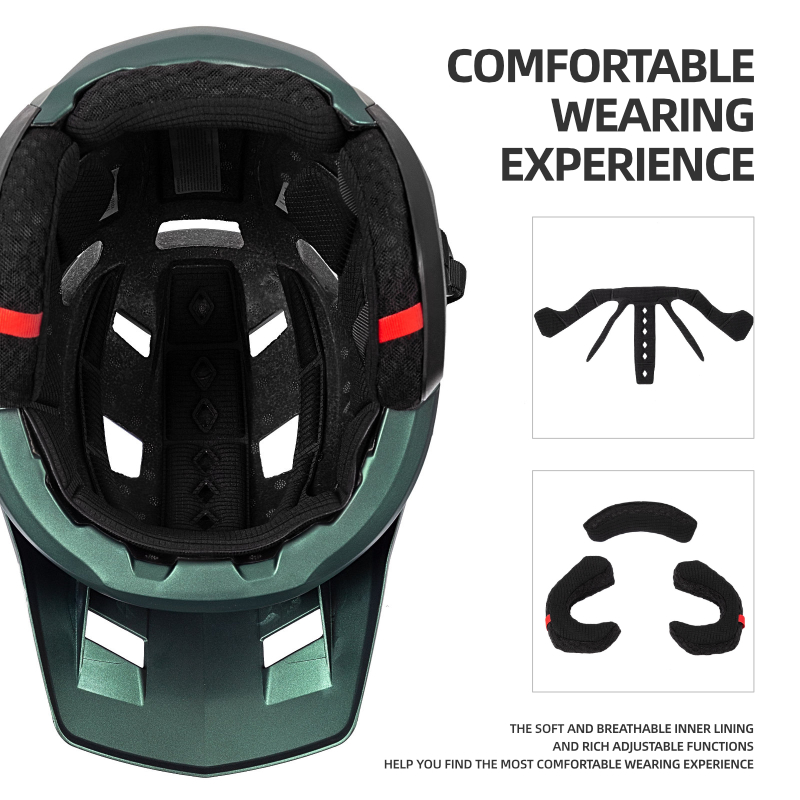 BATFOX 3/4 Bicycle Helmet MTB  - Mountain Biking Races recension och pris
