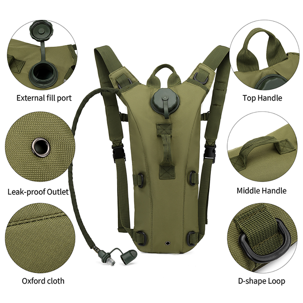 Tactical Hydration Pack Backpa - Mountain Biking Backpack recension och pris