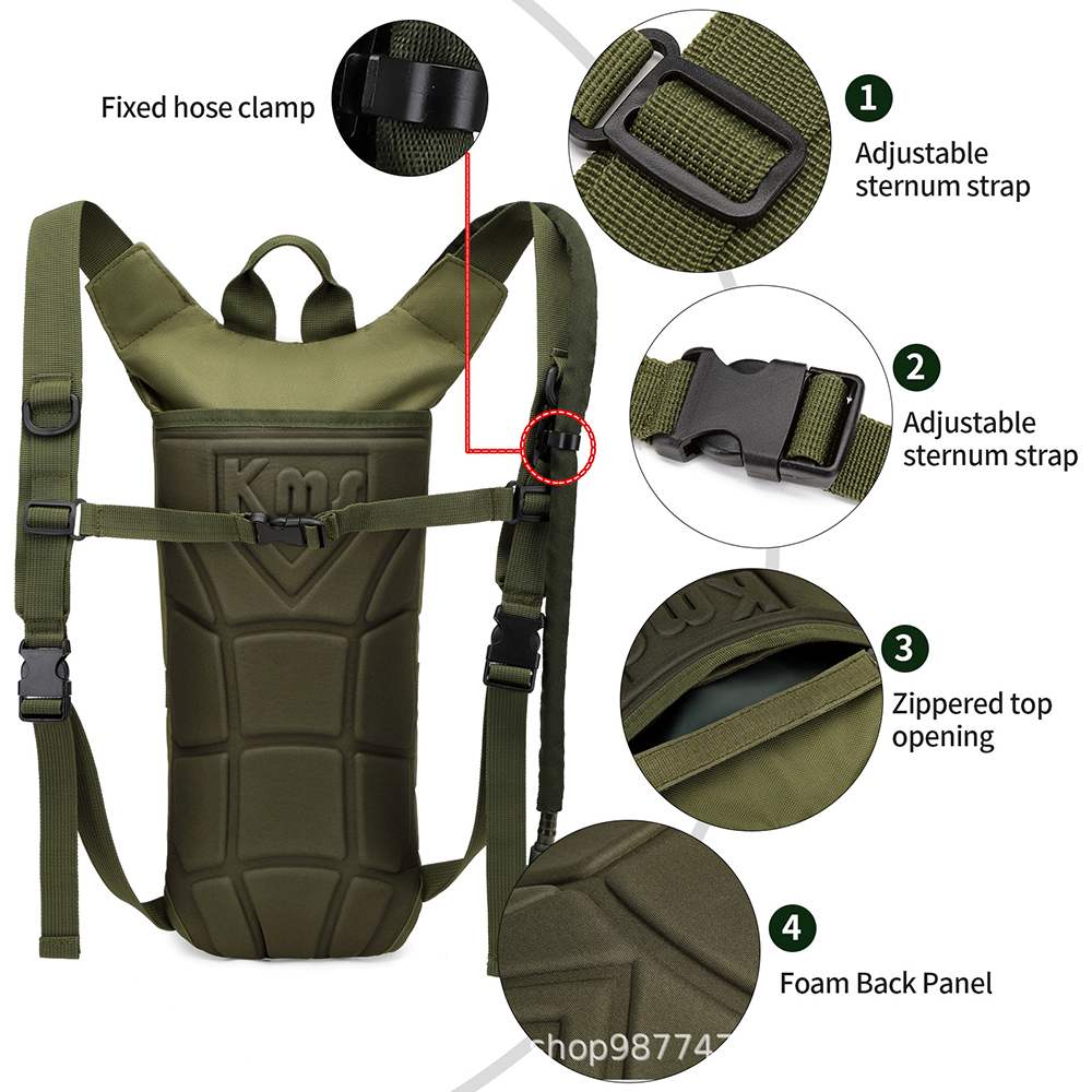 Tactical Hydration Pack Backpa - Mountain Biking Backpack recension och pris