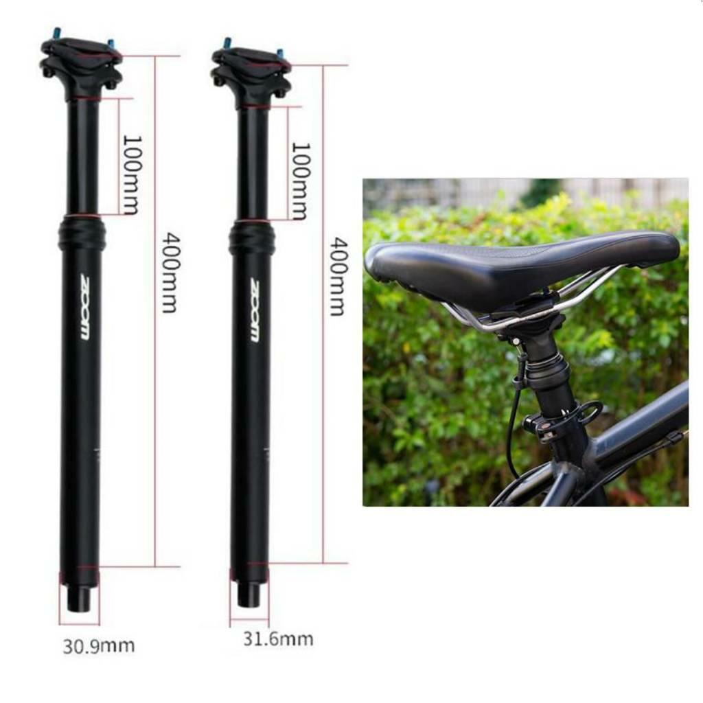 Bike Dropper Seatpost 400mm In - Dropper Post Remote recension och pris