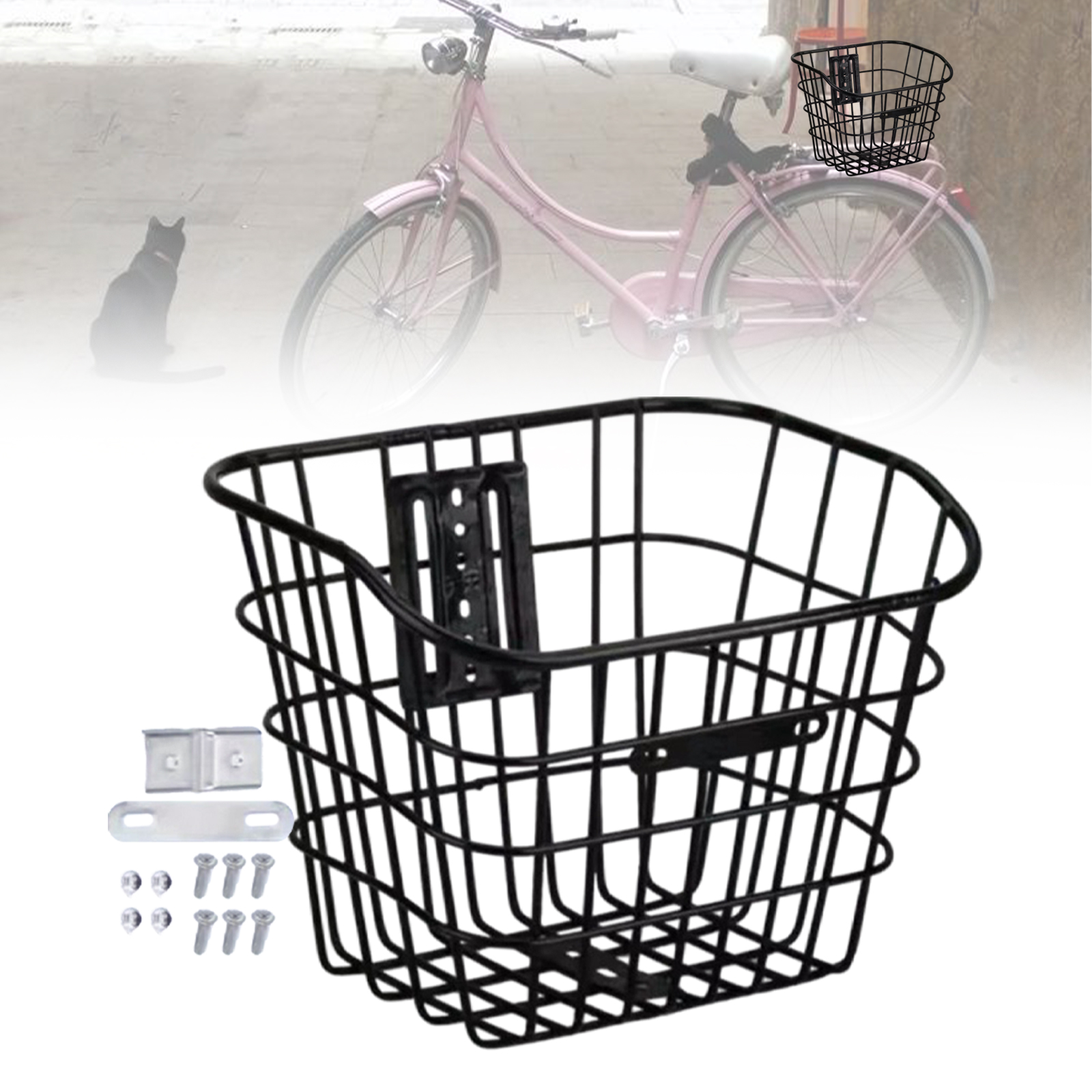 Bicycle Basket Cargo Rack Orga - Mountain Biking Hip Pack recension och pris