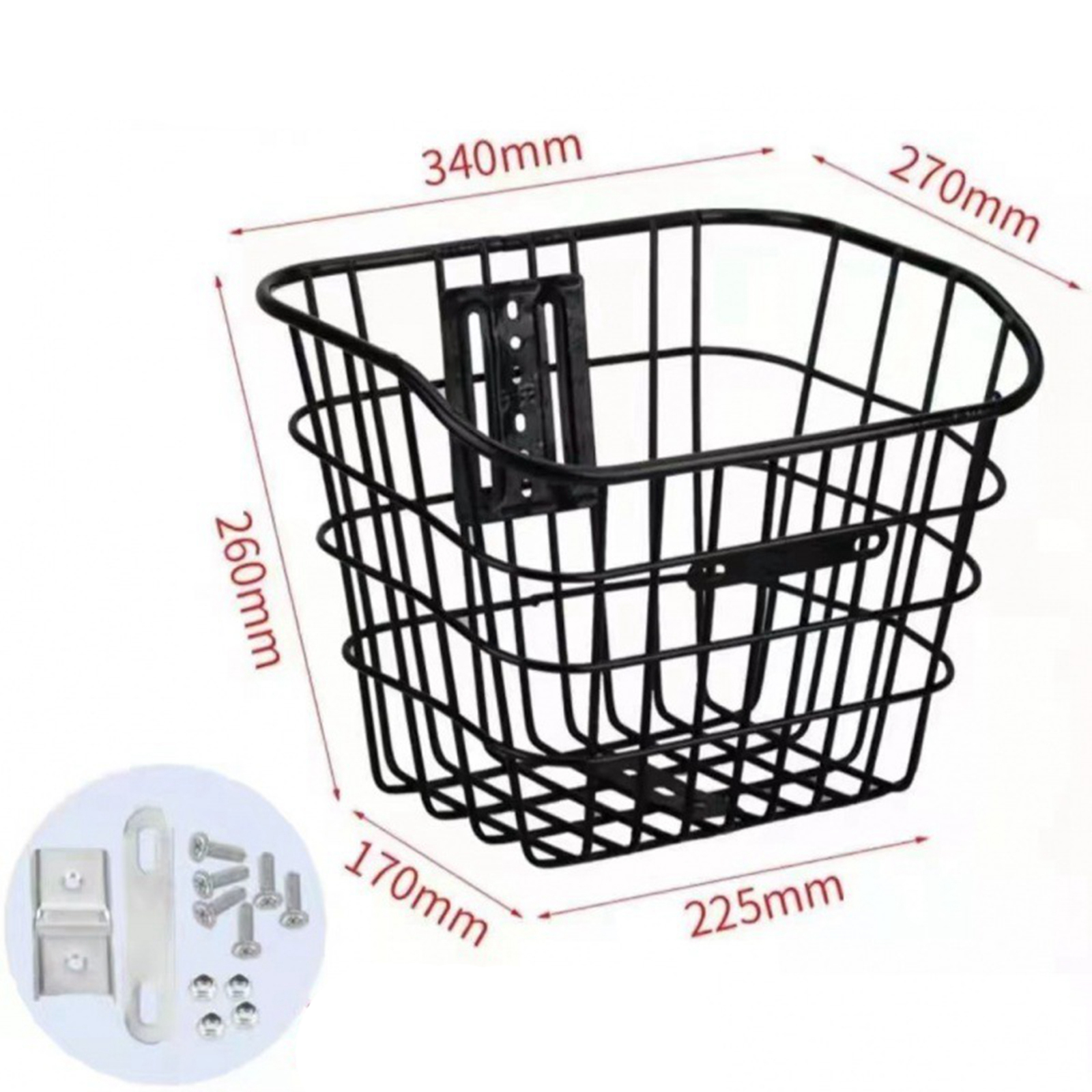 Bicycle Basket Cargo Rack Orga - Mountain Biking Hip Pack recension och pris