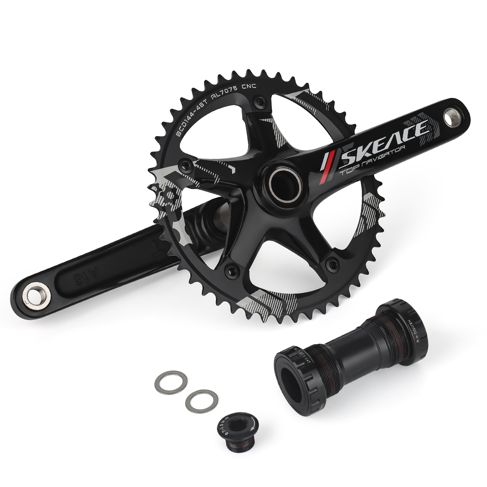 SKEACE Road Bike Crankset 144B - Mountain Biking Track recension och pris