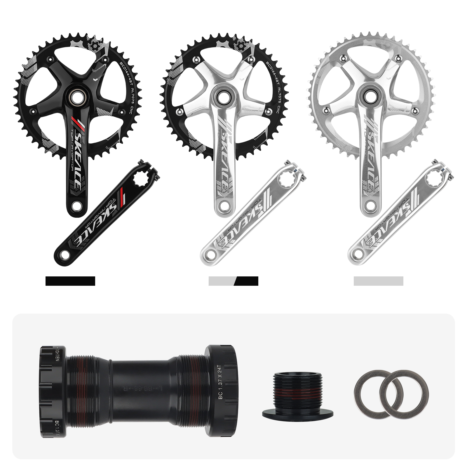 SKEACE Road Bike Crankset 144B - Mountain Biking Track recension och pris