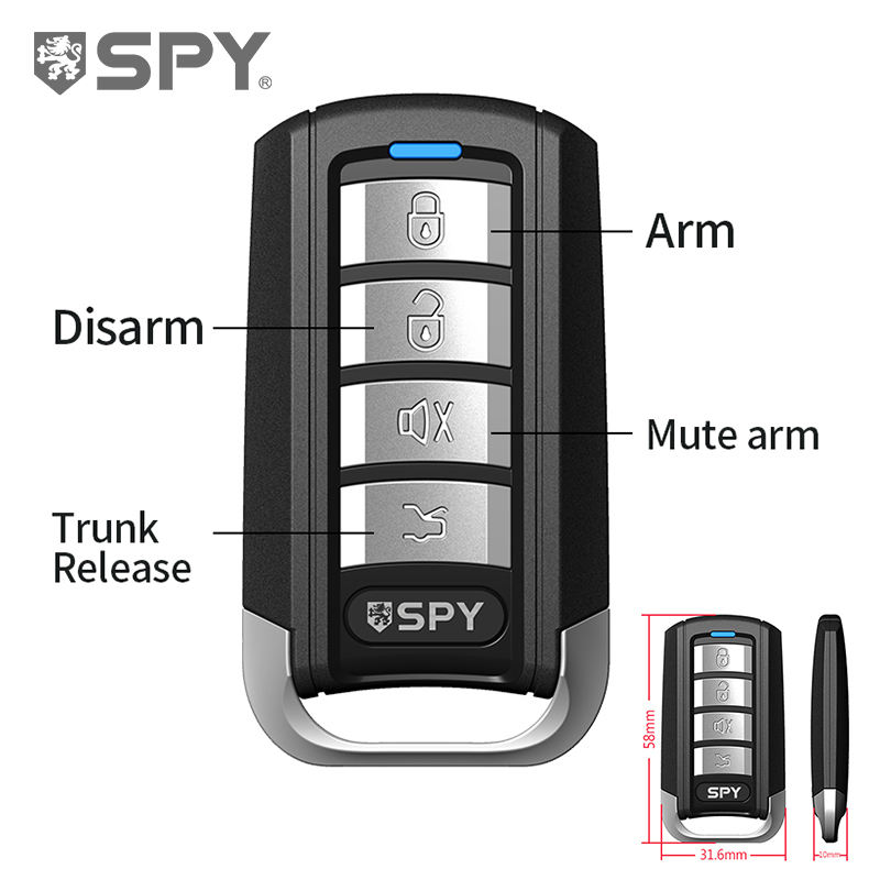 SPY Universal One Way Car Alar - Dropper Post Remote recension och pris