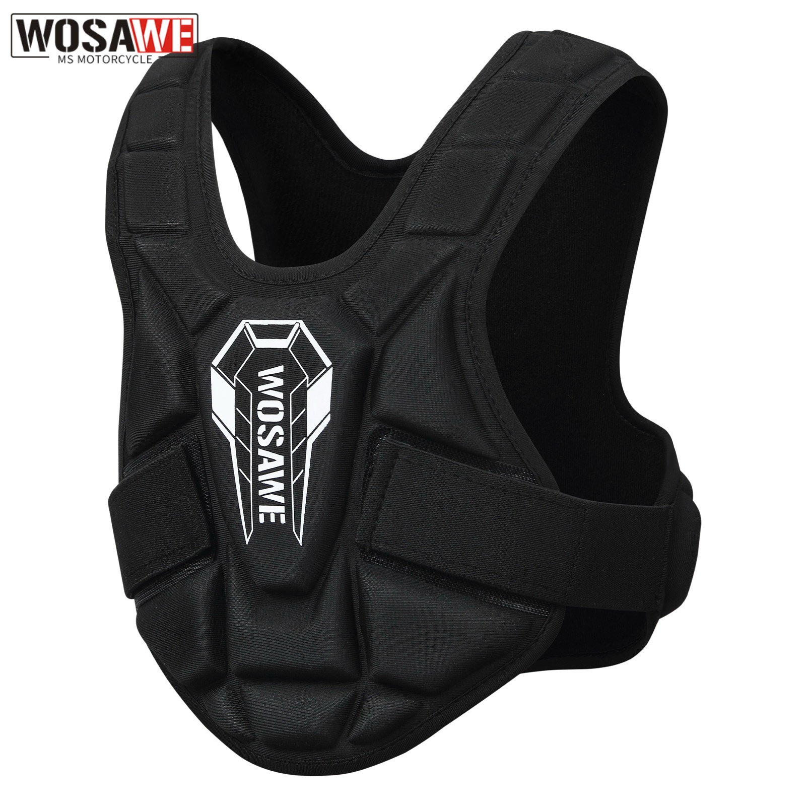 WOSAWE Youth Chest Vest Kids M - Mountain Biking Body Armour recension och pris