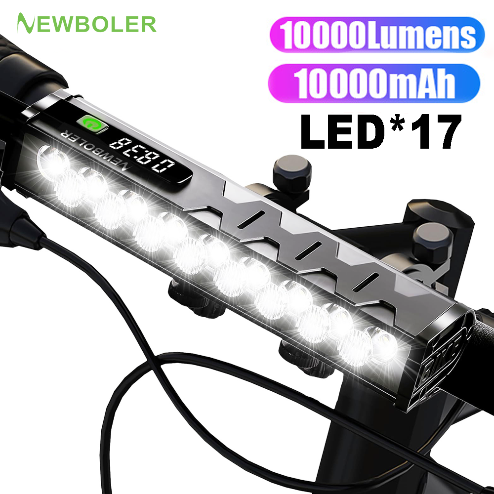 Bicycle Light 10000mAh 17 LED  - Mountain Biking Backpack recension och pris