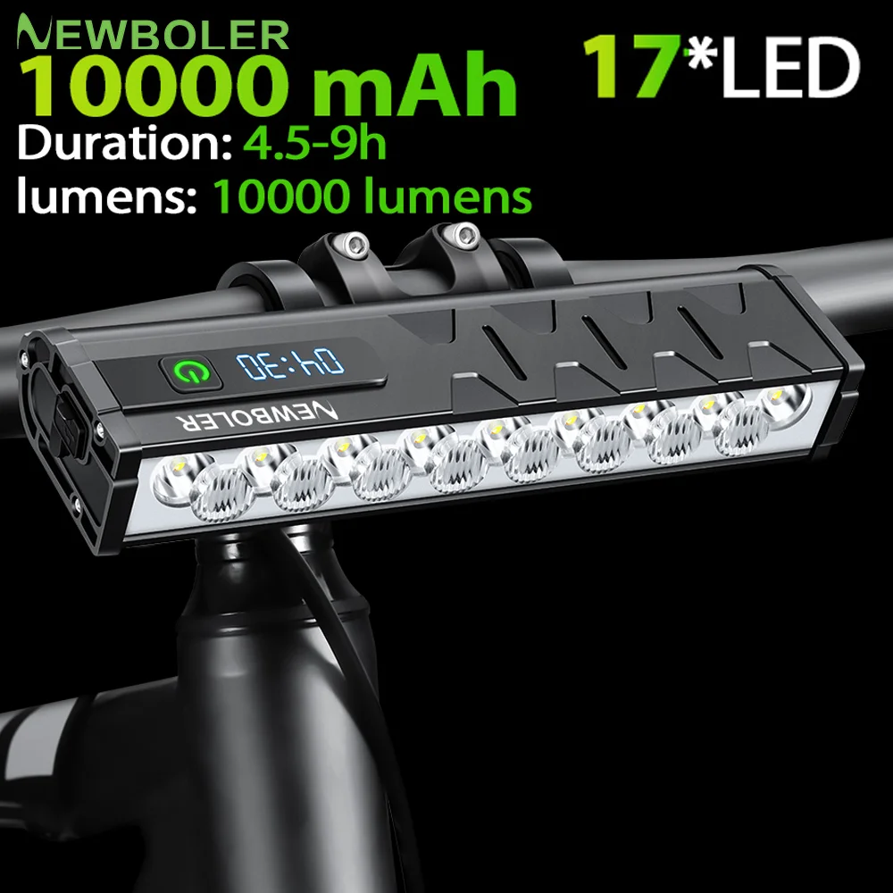 10000mAh Bicycle Light 17 LED  - Mountain Biking Backpack recension och pris