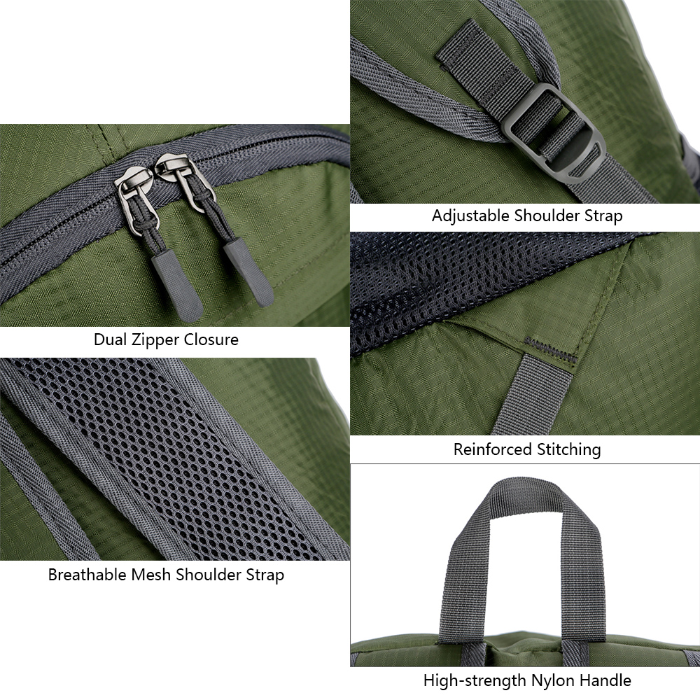 Lightweight Foldable Backpack  - Mountain Biking Backpack recension och pris