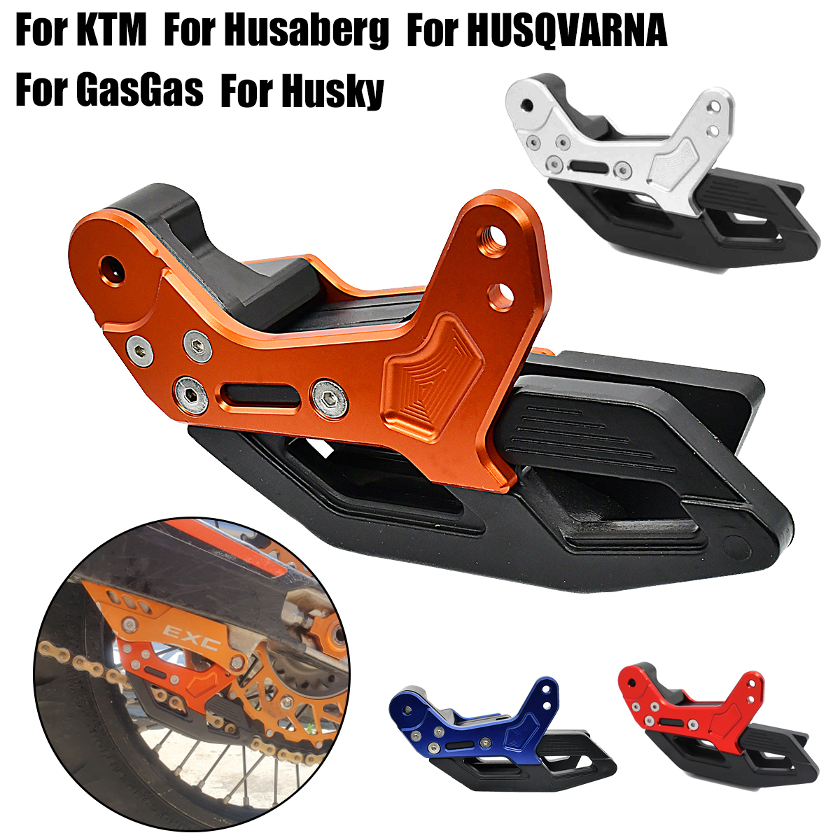 Motorcycle CNC Chain Guide Gua - Chain Guide Iscg recension och pris
